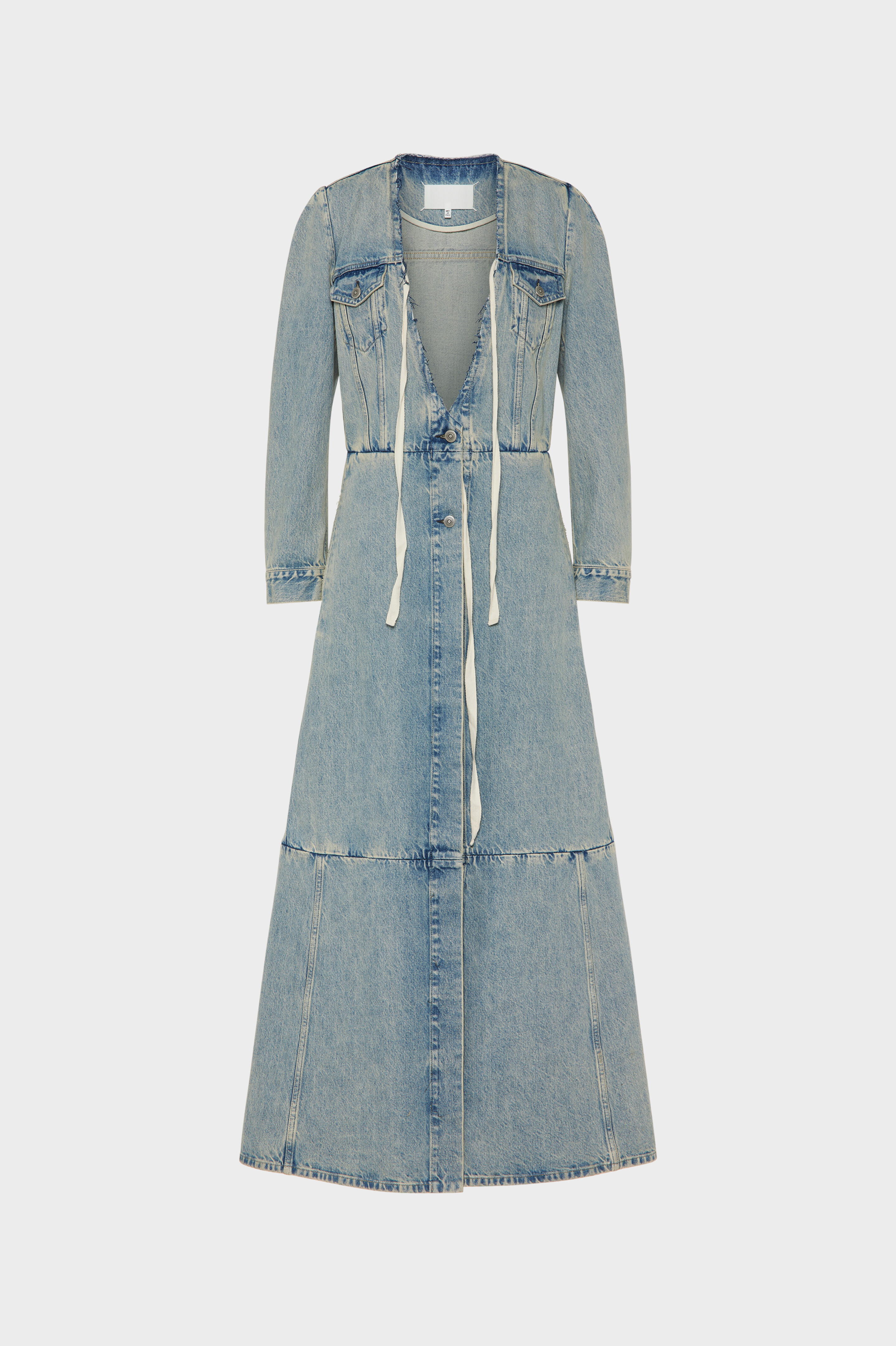 Denim Maxi Coat