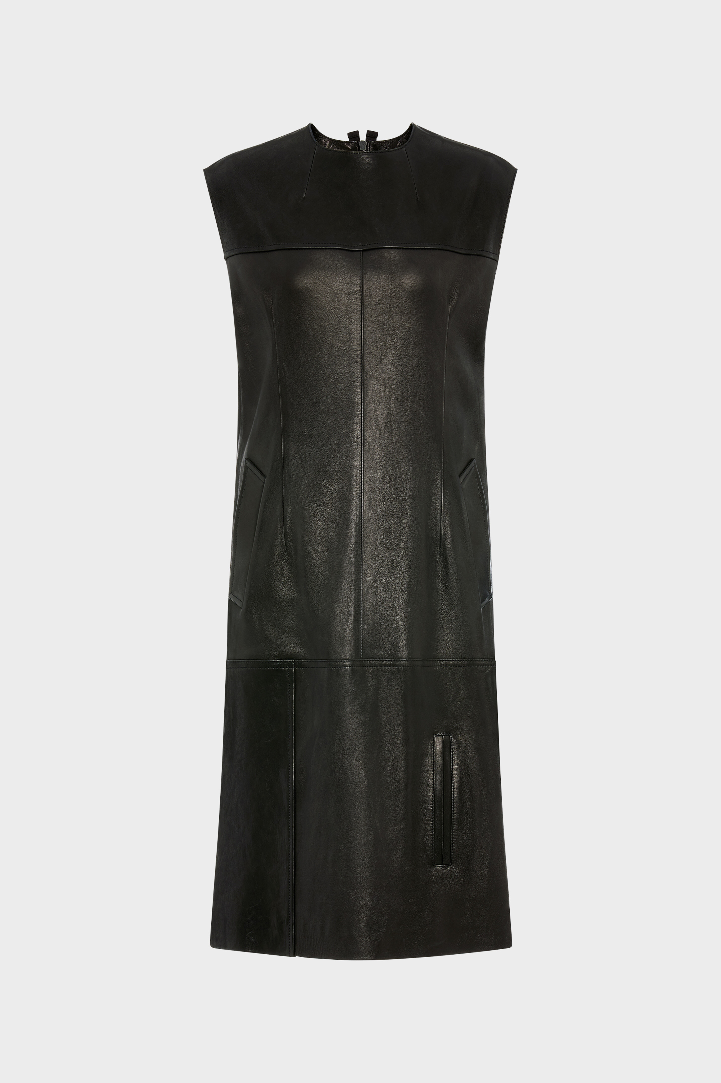 Leather Midi Dress