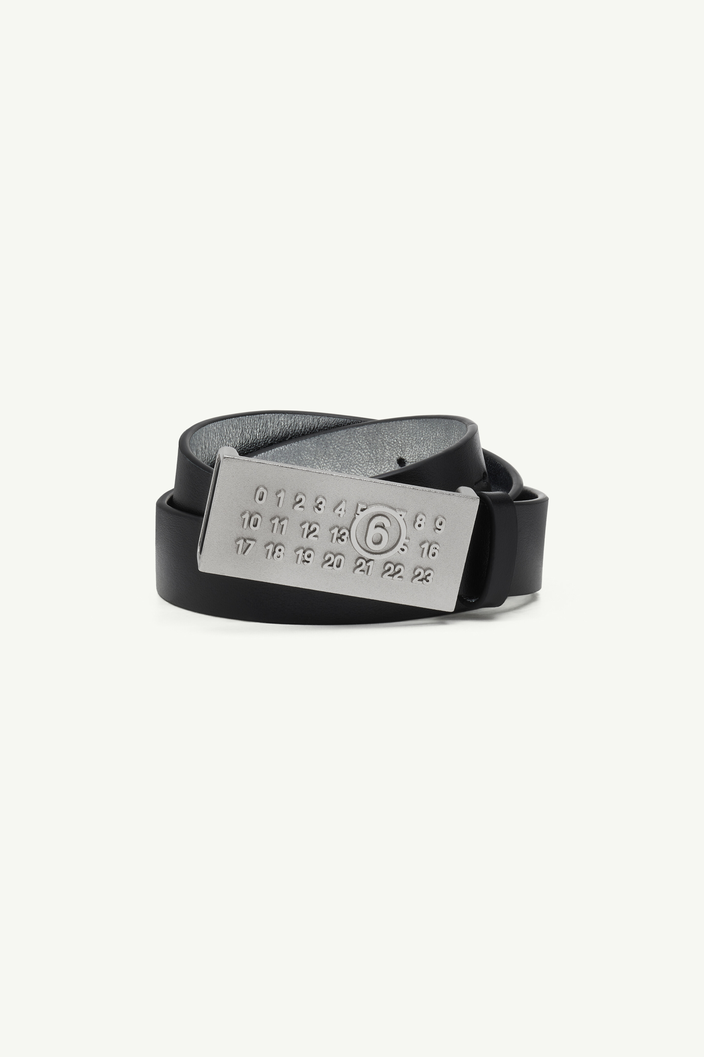ナンバリングバックル レザーベルト