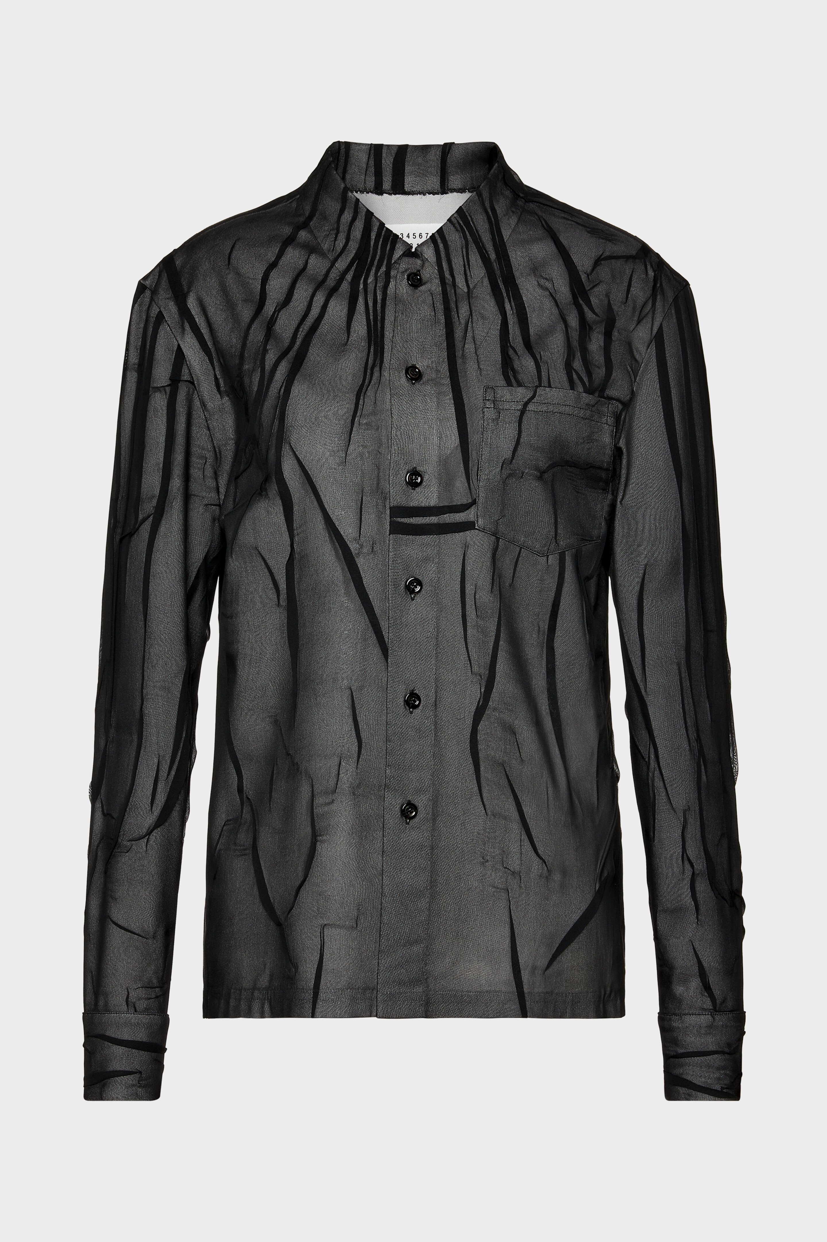 Bonded Crease Long-Sleeve Shirt