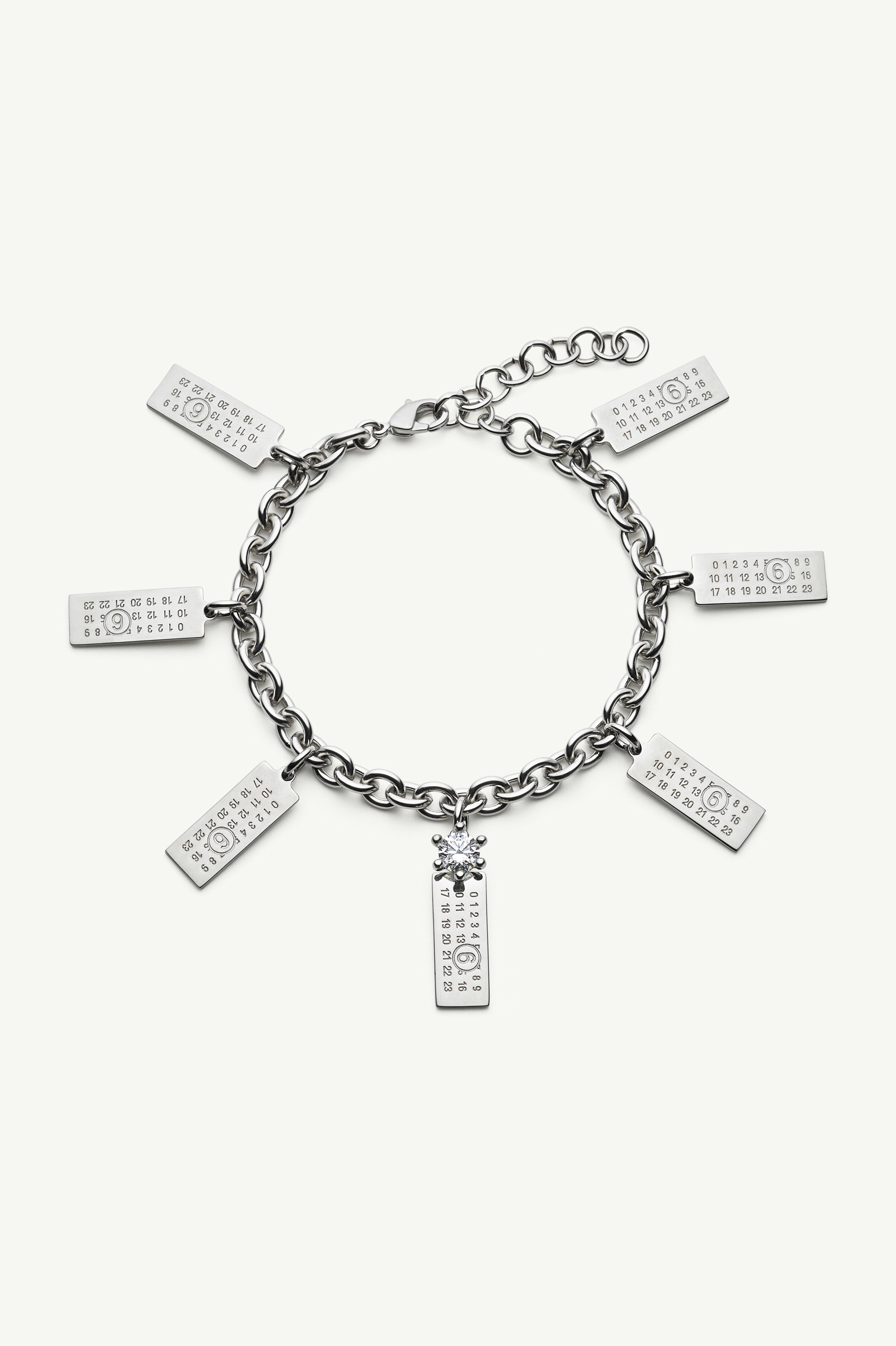 Bracelet charm Numeric