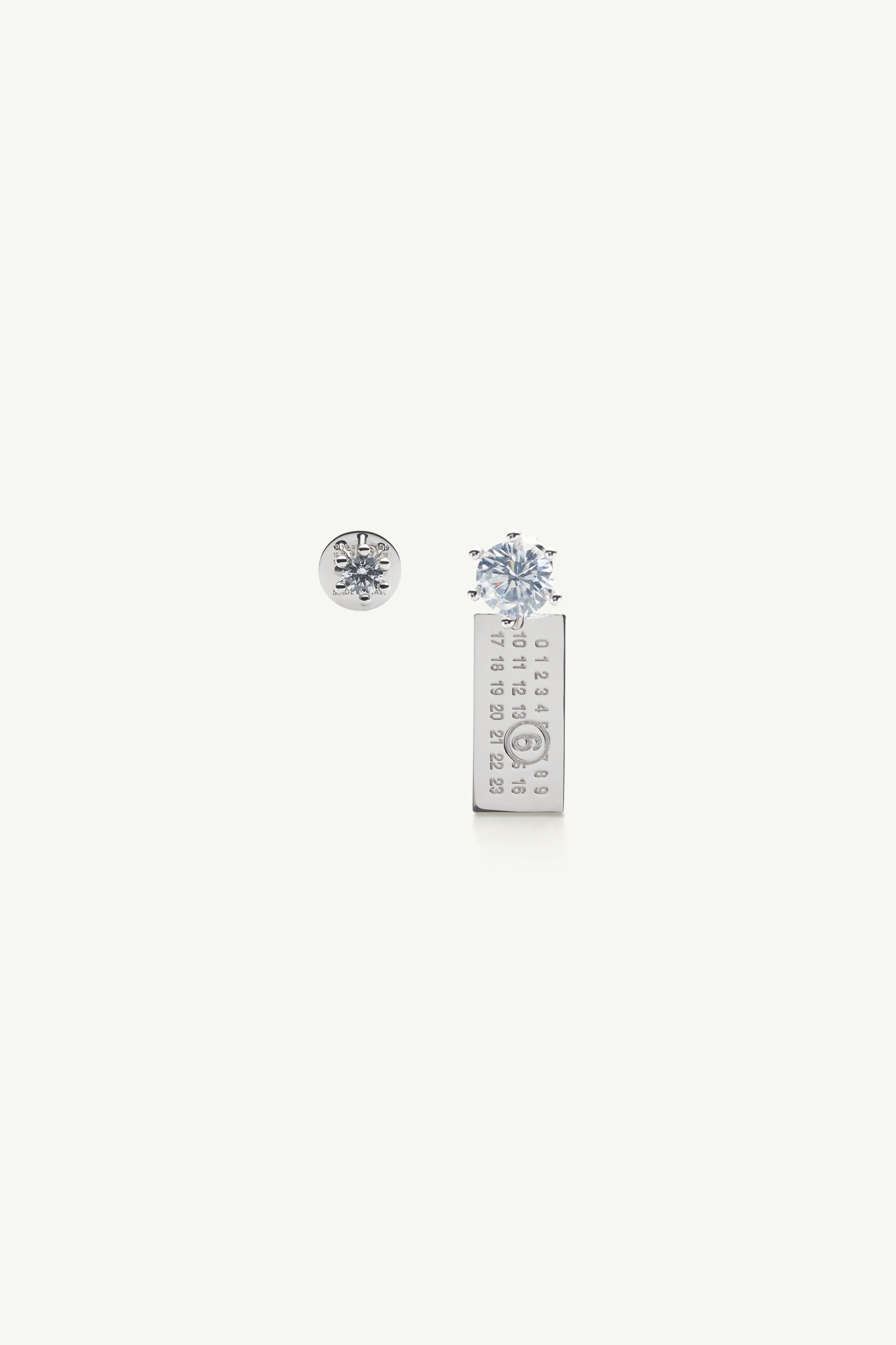 Numeric Charm Earrings
