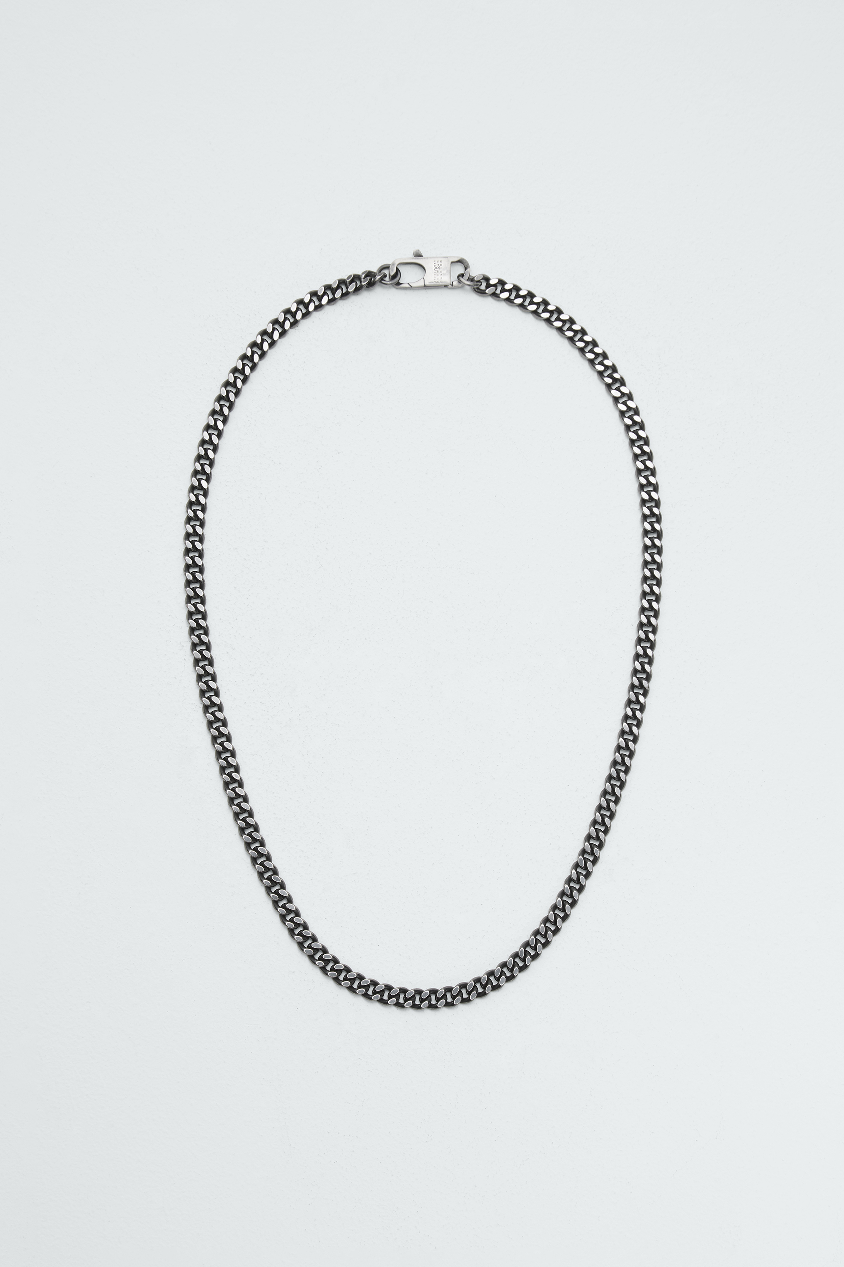 Burnished chain necklace
