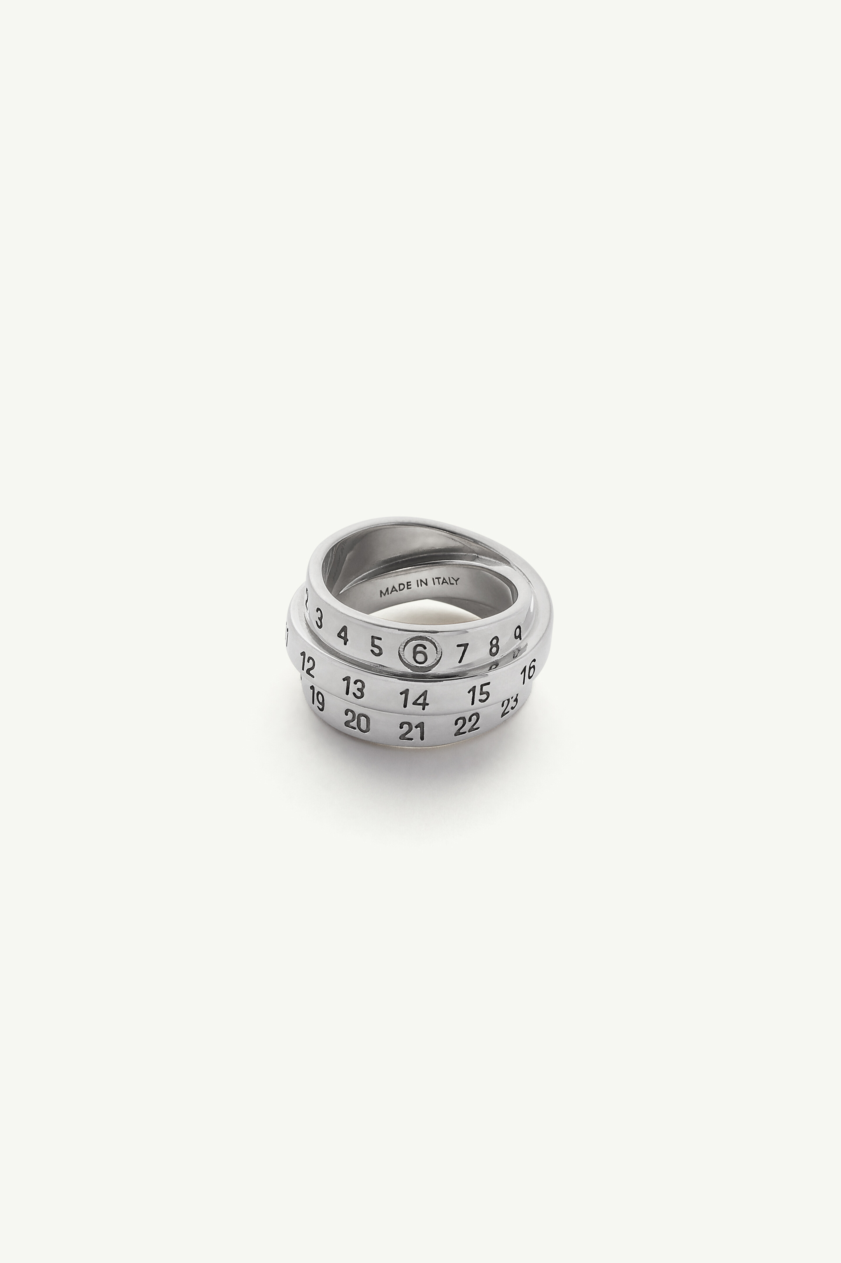 트리플 로고 Numeric 시그니처 링