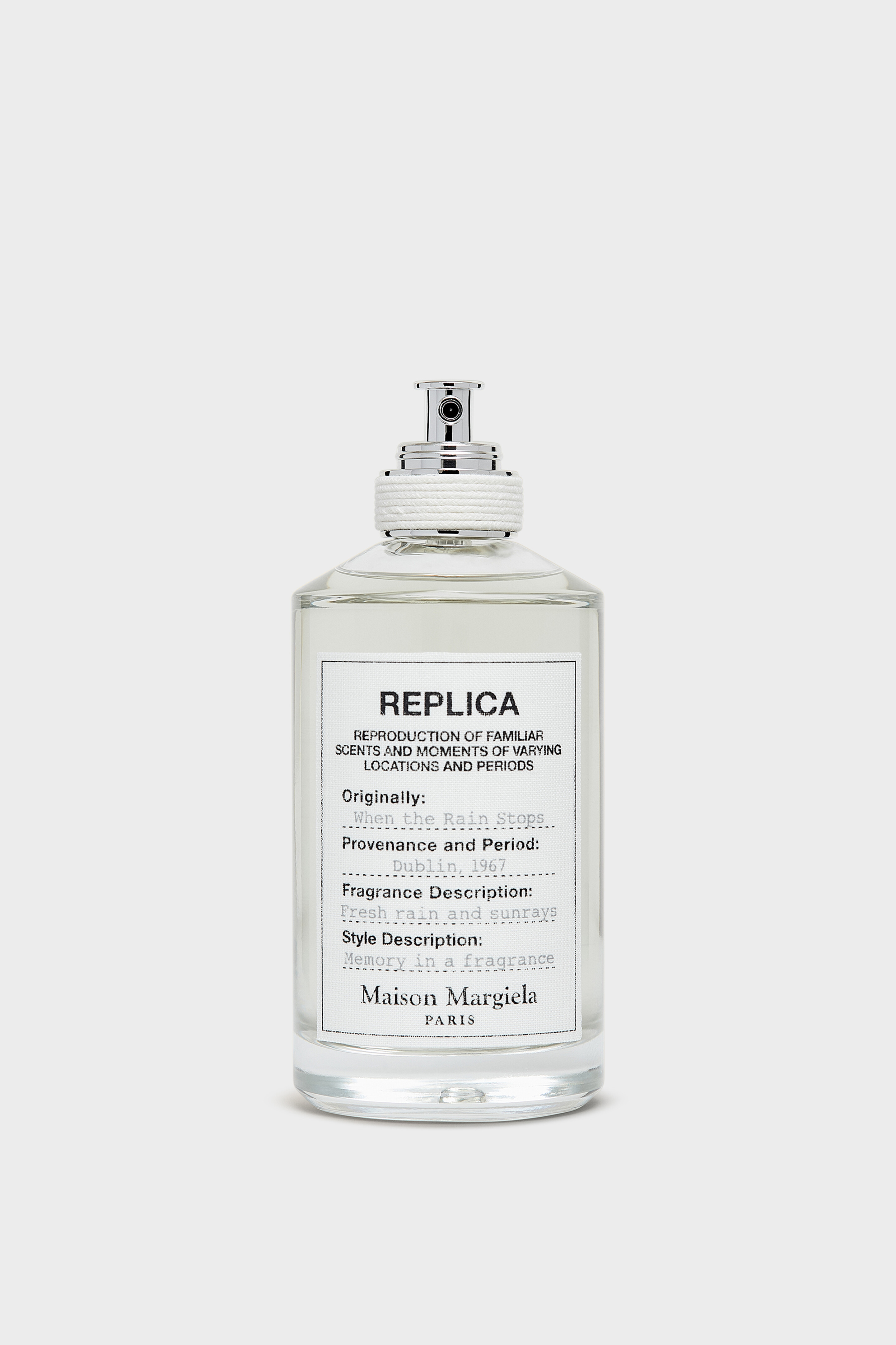 Replica When the Rain Stops eau de toilette
