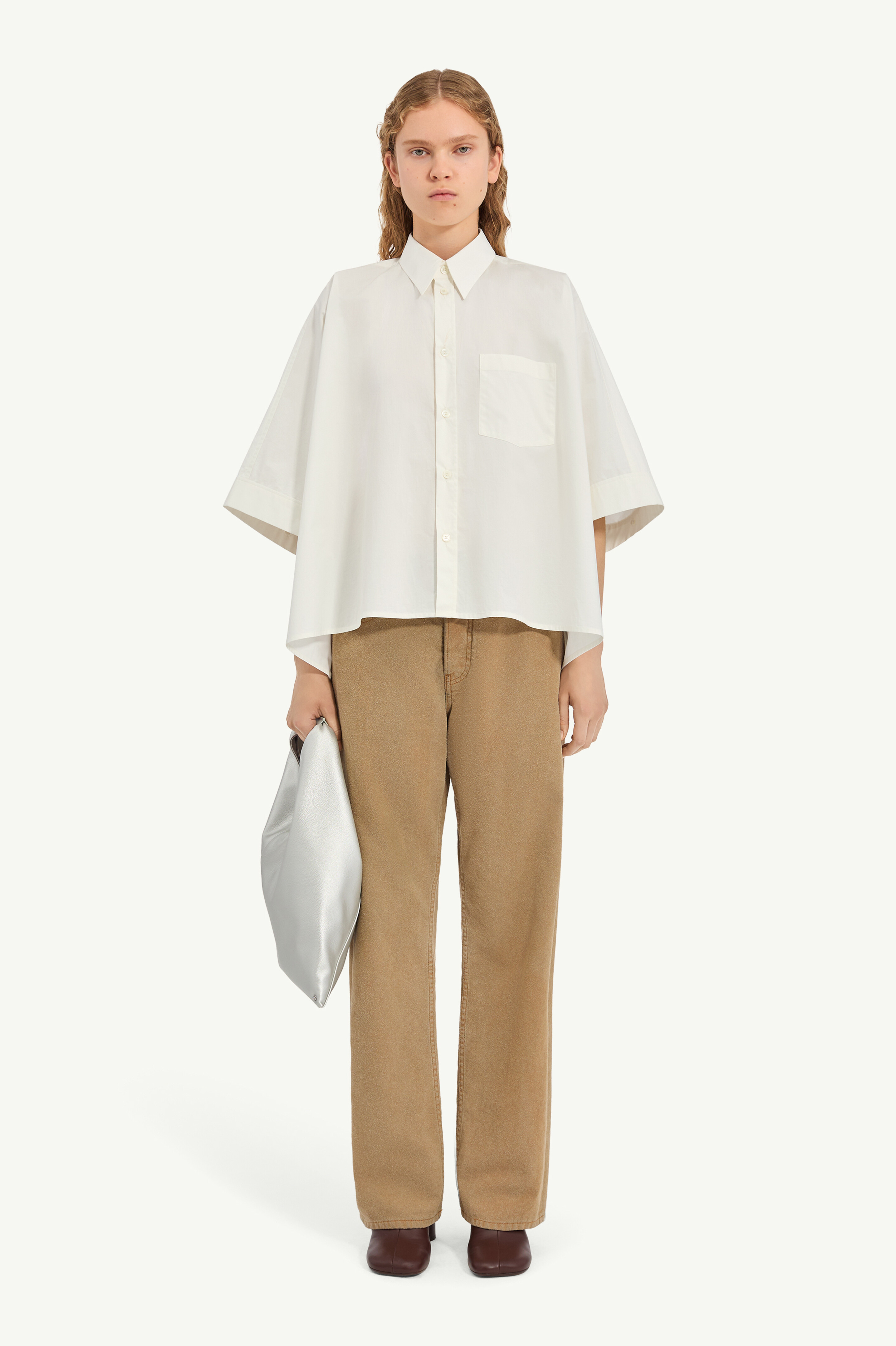 Cropped shirt