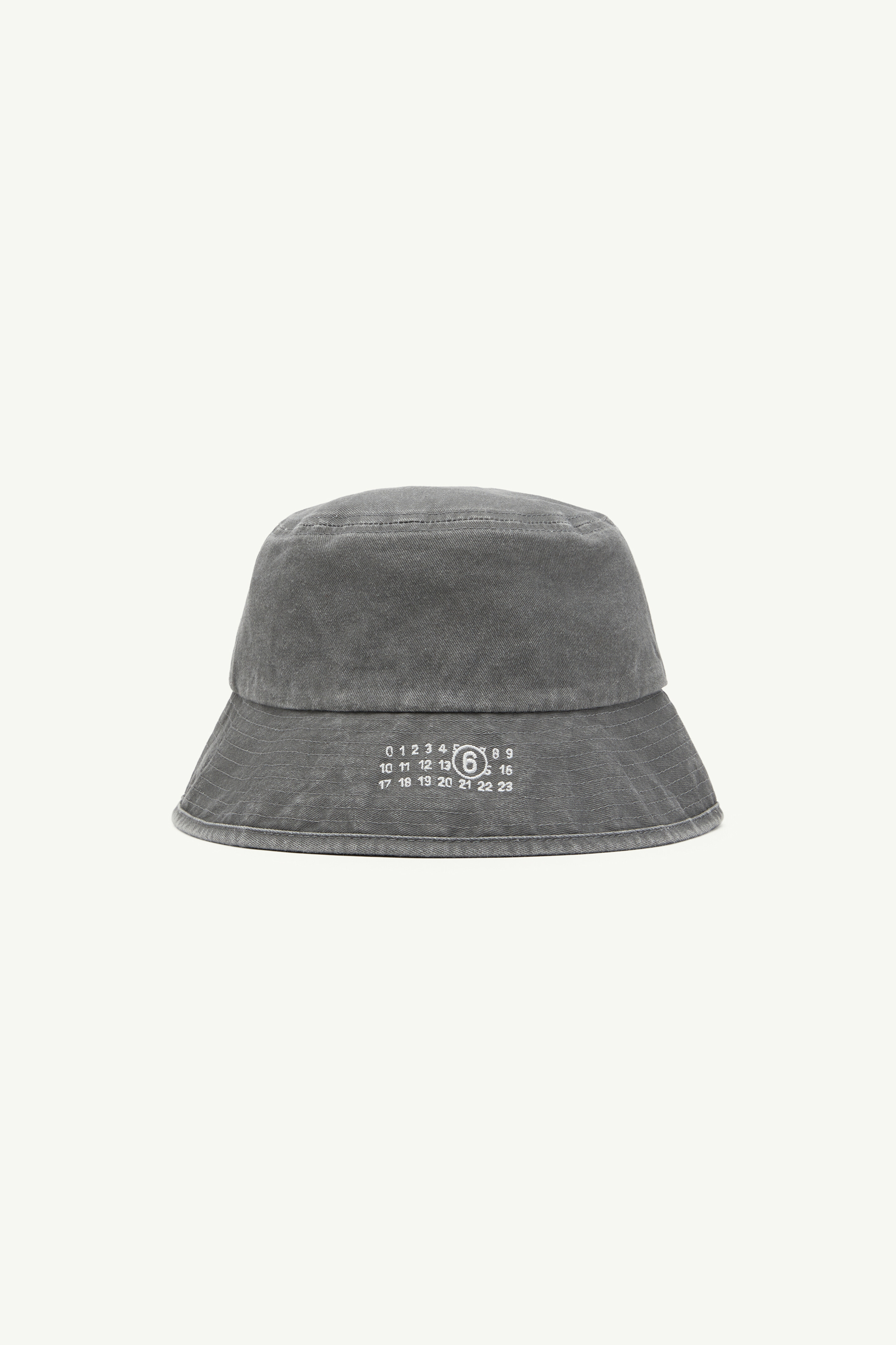 Washed cotton bucket hat